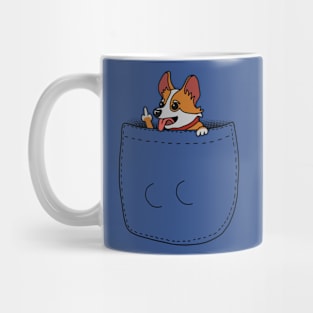 Cute Corgi in My Pocket Mug